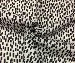 KRAVET NATE BERKUS INKSTROKES NERO MODERN ANIMAL GEOMETRIC FABRIC BY YARD 54″W