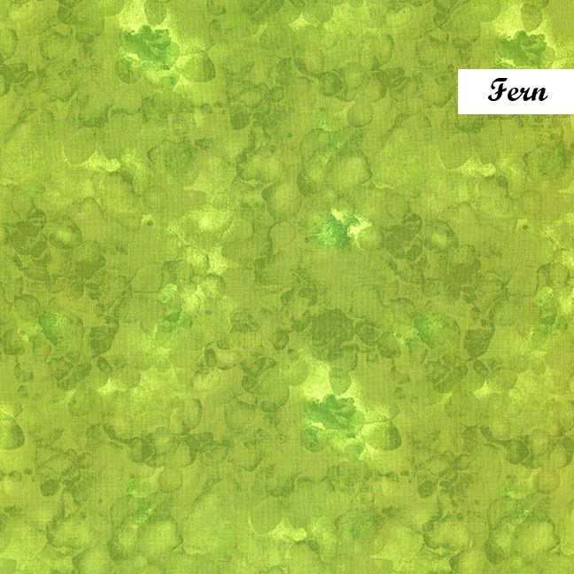 Solid-ish Tone on Tone cotton fabric BTY Timeless Treasures FERN Green Tonal