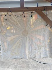 1940s Silk Men’s Tie Quilt Top