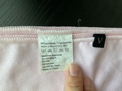 V Pink Fabric 16 x 26 in Polyester Polyamide 89% Polyester 11% Polyamide