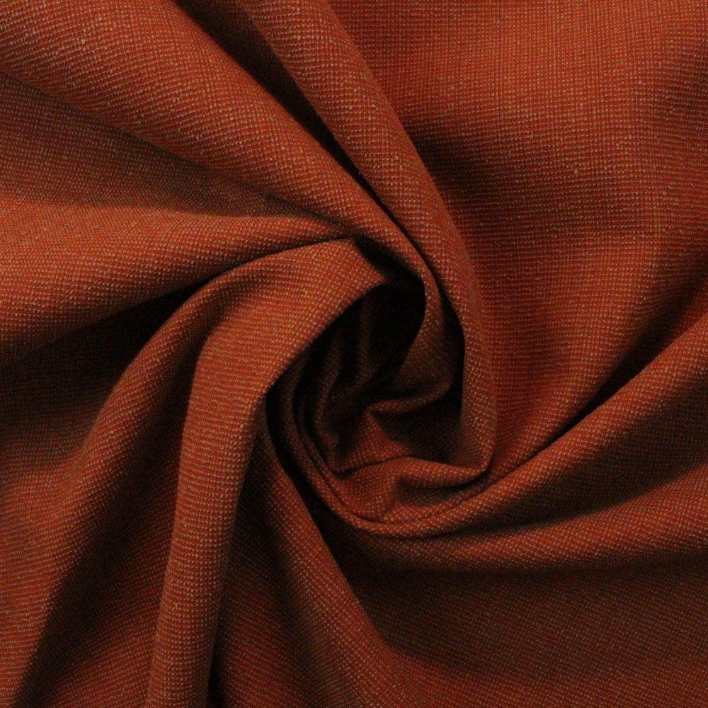 OUTDURA NOMAD CLAY RED BEIGE SLUBBY TEXTURED OUTDOOR INDOOR FABRIC BY YARD 54″W
