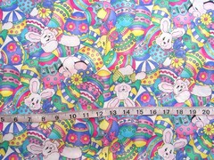 1 yd Cotton Easter “Spring Fling” by Laurie Campbell for Jelly Bean Junction