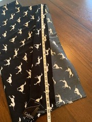 Greyhound Printed Cadina Silk Fabric For Clothing