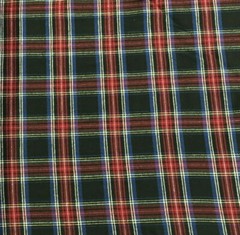 Richlin Fabric ~ Flannel Plaid ~ 55″/56″ ~ Navy/Red – per 1/2 yd