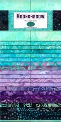 Wilmington Prints 2-1/2″ Strips Moonshadow 40pcs Batik Quilt Fabric Q841-116-841