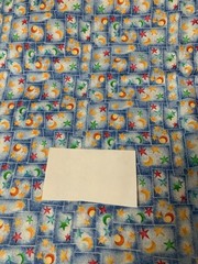 “ Our World “ Celestial Fabric By Running Rhino & Balson Hercules Red Blue BTHY