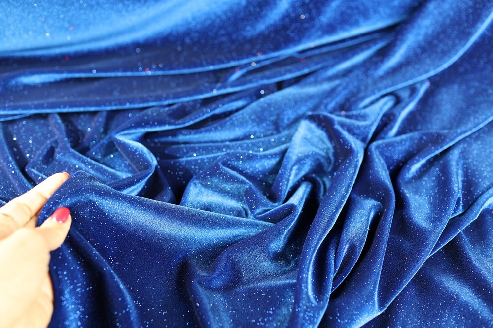 14 Colors Glitter Velvet SWATCH 4 way stretch