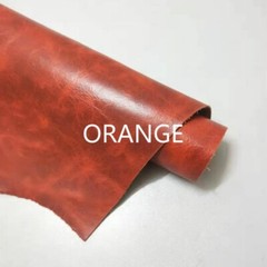 DIY Genuine Real Leather Chestnut Fabric First Layer Cowhide Hide Cut Scrap Soft