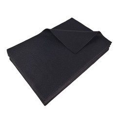 20 PCS Black Soft Felt Sheets 8×12 Inch 1.4mm Thick Handicraft Fabric DIY