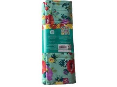 Pioneer Woman Fabric 3yds Sweet Romance Cotton Teal Red Quilting Sewing Crafts