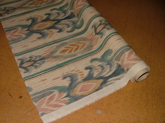 2.8 Metres iLiv Incanto Chalk Blue Ikat Curtain Upholstery Cushion Fabric
