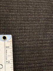 $38 for 2 Yards 100% Real Wool (Flannel) Fabric Checkered, Used for Jackets