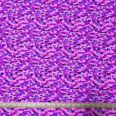 Lilly Pulitzer Cotton Poplin Fabric WILD FUCHSIA SPOTTED IN LOVE 36″ X 57″