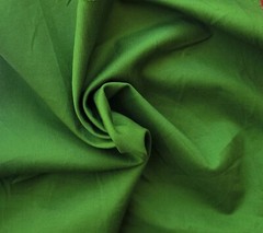 Ivy Green Cotton Twill Spandex Fabric by the Yard 6/21