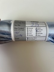 Joann’s Fabrics Blue Shiny Satin Fabric, 20 inches long x 44 inches wide