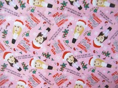 “The OFFICE” Camelot Fabrics CHRISTMAS PARTY Cotton Fabric SBTYX43″ NEW