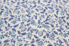 1930s Reproduction Fabric Cotton Quilt BLUE Hues Floral & More 42×1/2 yd–CHOICE