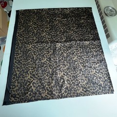 Snake Print Knit Fabric Reptile Animal Print 1 3/4 Yards Apparel Stretch