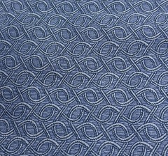 Blue Cotton Fat Quarter 18×22 Fabric Pattern Sewing Crafting