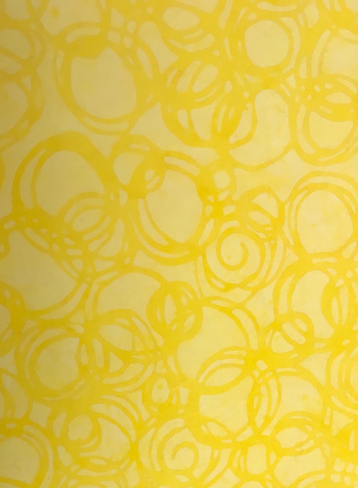 HOFFMAN CALIFORNIA INT.-CIRCLES BATIK #N2801-149-SUN – BY THE 1/2 YARD