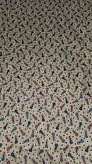 Springs Industries Scattered Angels & Hearts Cotton Fabric 1 Yard 31″ X 45″ Wide
