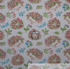 BonEful Fabric FQ Cotton Quilt White Red Blue Yellow Woodstock Baseball Sport US