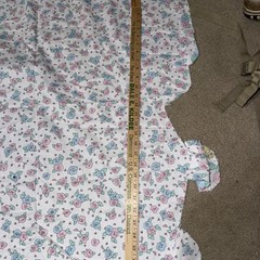Precious Moments Florals Cotton Blend Fabric 35”X 1 3/4 Yd 36”x 25” & 8”x1.5 Yds