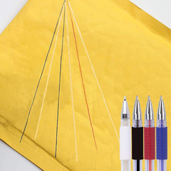 4-Piece Heat Erasable Pens for Fabric with 12 Refills – Fabric Marking Pens for