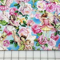 FLOWER FAIRIES ~MICHAEL MILLER Fat Quarter bundle of (12) New 100% Cotton