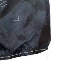Vintage Satin Needlecraft Unfinished Nature Horse Pillow Single Panel Black