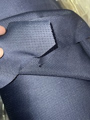 60” Wide Navy Blue NR86 Apex Military Mesh Netting 4 Way Stretch, Soft