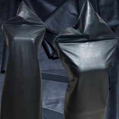 PU PVC Wet Leather look Lambskin Stretch Vinyl Fabric Bodycon Dress Clothes 54″w