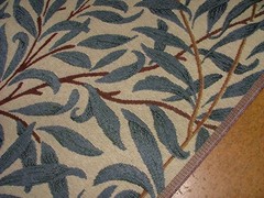 William Morris Tapestry Fabric Willow Bough Blue Curtain Upholstery 15 Metres