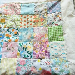 7pcs Cotton Fat Quarters Fabric Bundle 20×16″ Floral Quilting Sewing Craft Set