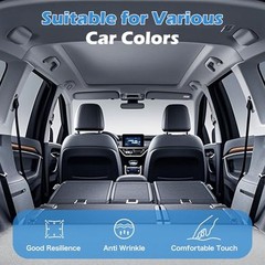 Graphene Auto Headliner Fabric with Foam Backing – Cooling & UV 120″L×60″W Grey