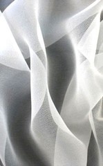 Morezmore M00431 1Y Thinnest Thin Sheer Silk Gauze Doll Clothes White