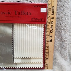 P Collins Classic Taffeta Multi Purpose Fabric Sample Book 80pcs