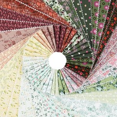 20 Options100% Cotton Jelly Roll Fabric Precut Strips for Quilting, Crafting,…