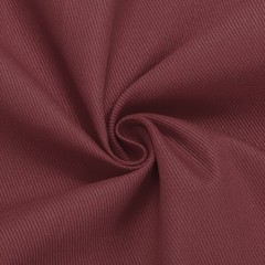 59 Inch 2 Yard Cotton Denim Fabric for DIY, Wine Red