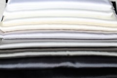 75 Colors Charmeuse Satin Fabric SWATCH 2×2