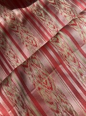60% Silk 40%Cotton Brocade Jacquard Fabric Fall Winter Holiday Deco sold By Yard