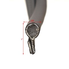 Avalon Boat Puff Cord Welting 041129 | Sonora Rhino Gray 1 x 3/8 Inch (YD)