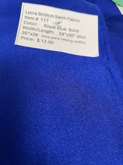 Item #117. Unbranded Lycra Stretch Swim