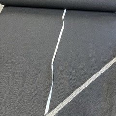 Vitale Barberis Canonico VBC 3.2m | Black Herringbone Overcoat Fabric |