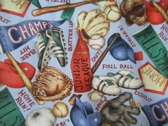Daisy Kingdom By Leslie Beck VTG Springs Global US Baseball BLUE MULTI SBTYX44