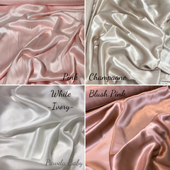 100% Mulberry silk fabric by half or the metre 22 momme by the yard wholesale