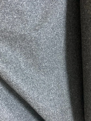 Light/Midweight DARK CHARCOAL GRAY Wool Flecked Heather 59″ Wide By the Yard