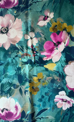 Clarke & Clarke Rugosa King Fisher Designer Fabric Remnant 24″x34″