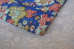 20 Yard Hand Block New Print Fabric 100%Cotton NO TARRIF CHARGES 100%✅ ZK_130*