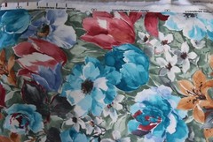 Vintage 2m long x 162cms wide Transfertex Fashion Design Synthetic Material